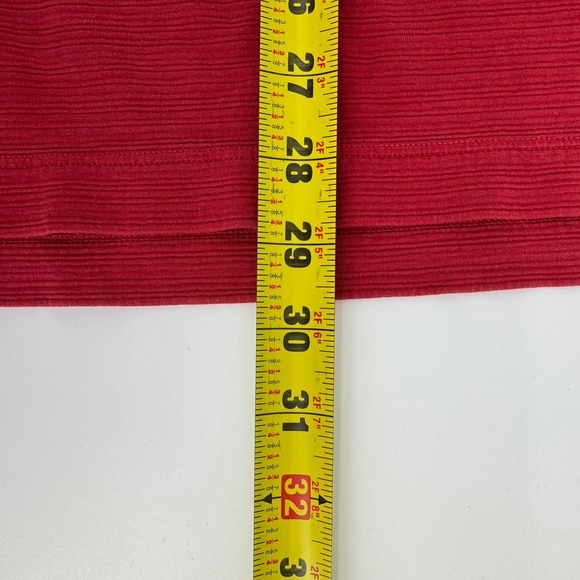 Tommy Bahama Mens Red Silk/Cotton Textured Polo Shirt Short SleeveSize XL - Picture 6 of 6